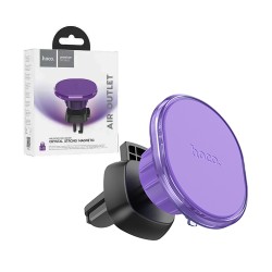 Hoco Car Phone Holder H1 Crystal Air outlet Magnetic Mount Romantic Purple Hoco Car Phone Holder H1 Crystal Air outlet Magnetic Mount Romantic Purple